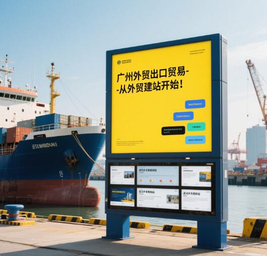 广州外贸出口贸易 - 从外贸建站开始！